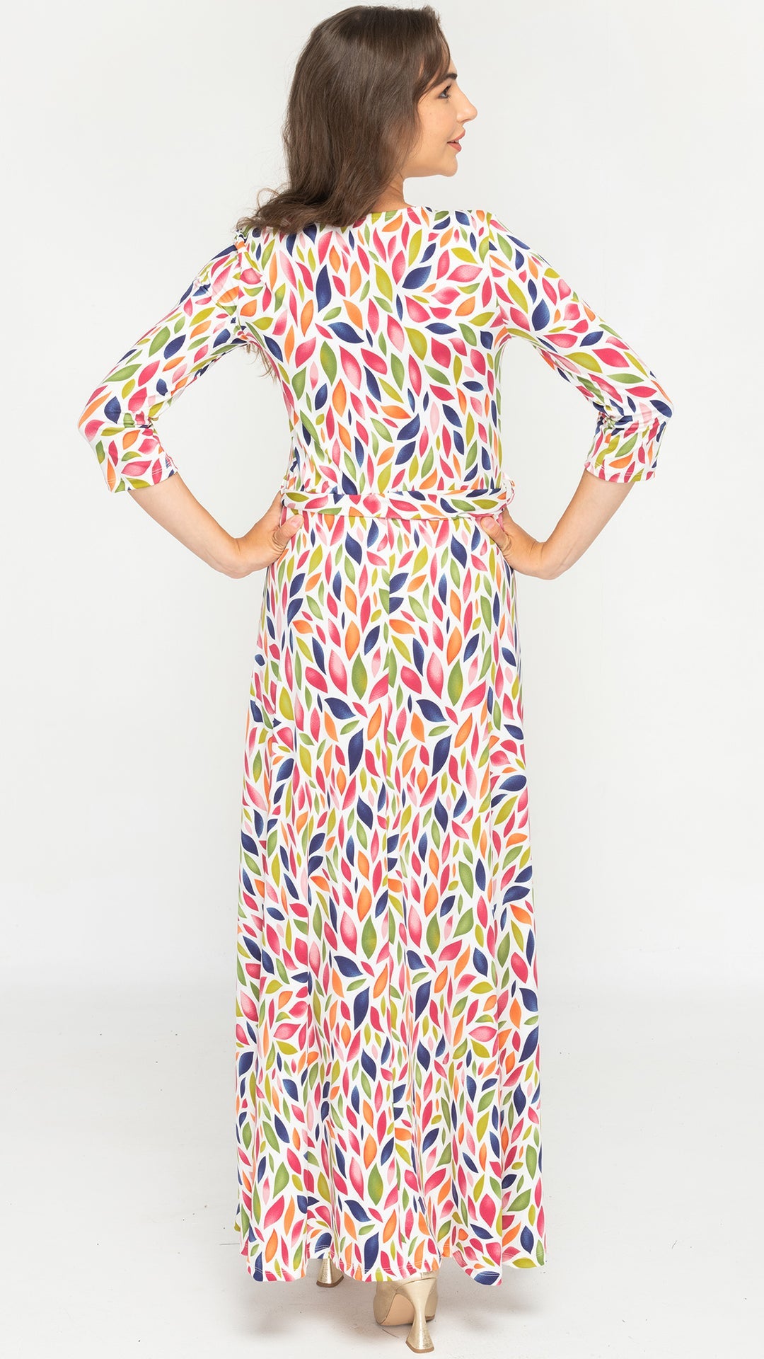 Belted Maxi Dress
