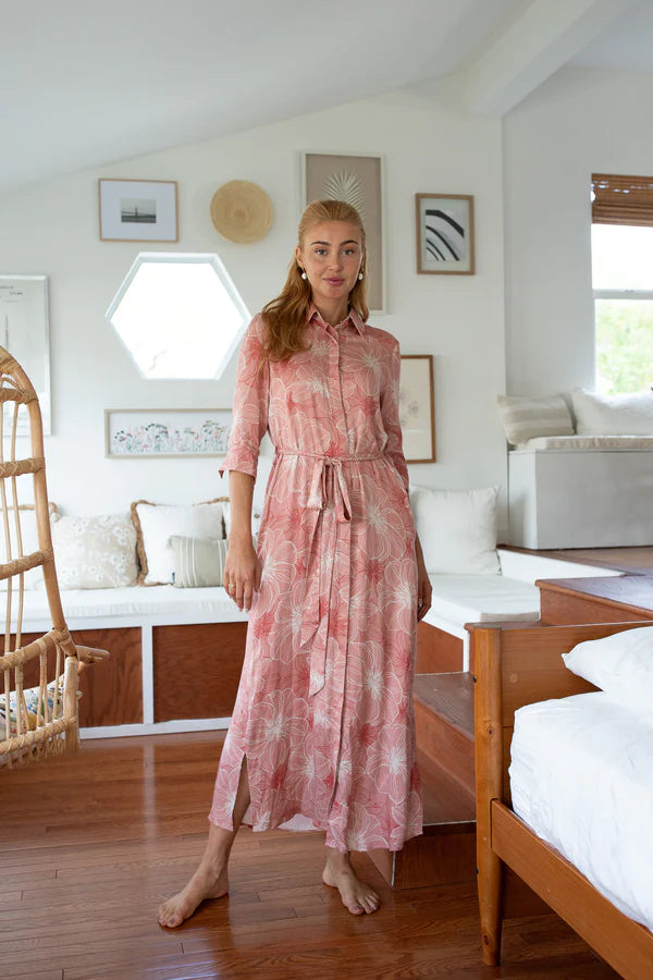 Floral Maxi Dress - Adina LV