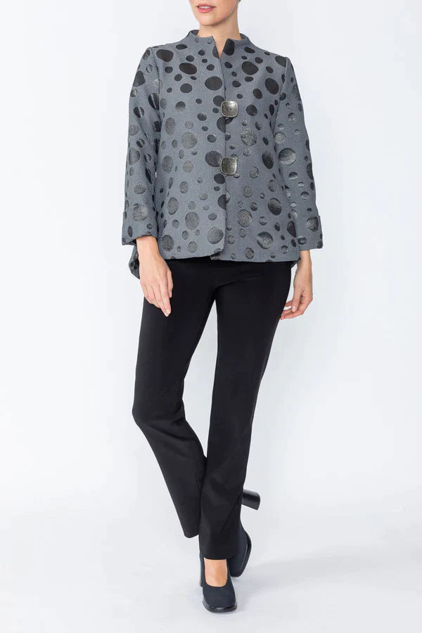 IC Collection Grey Jacket 5075J