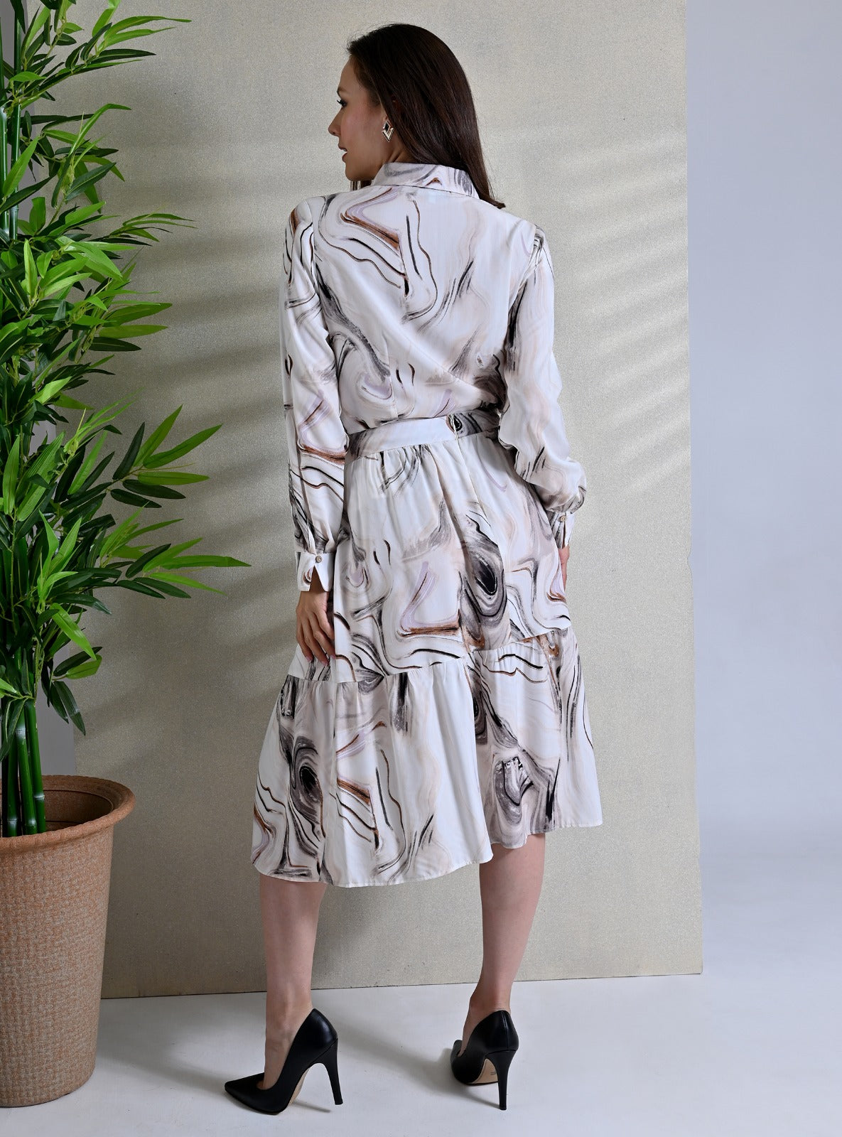 Swirl print Set