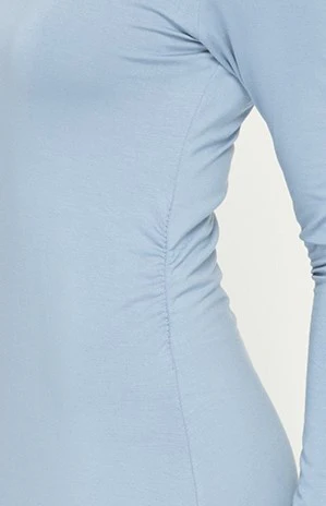 Side Ruched Dress- Bamboo Jersey