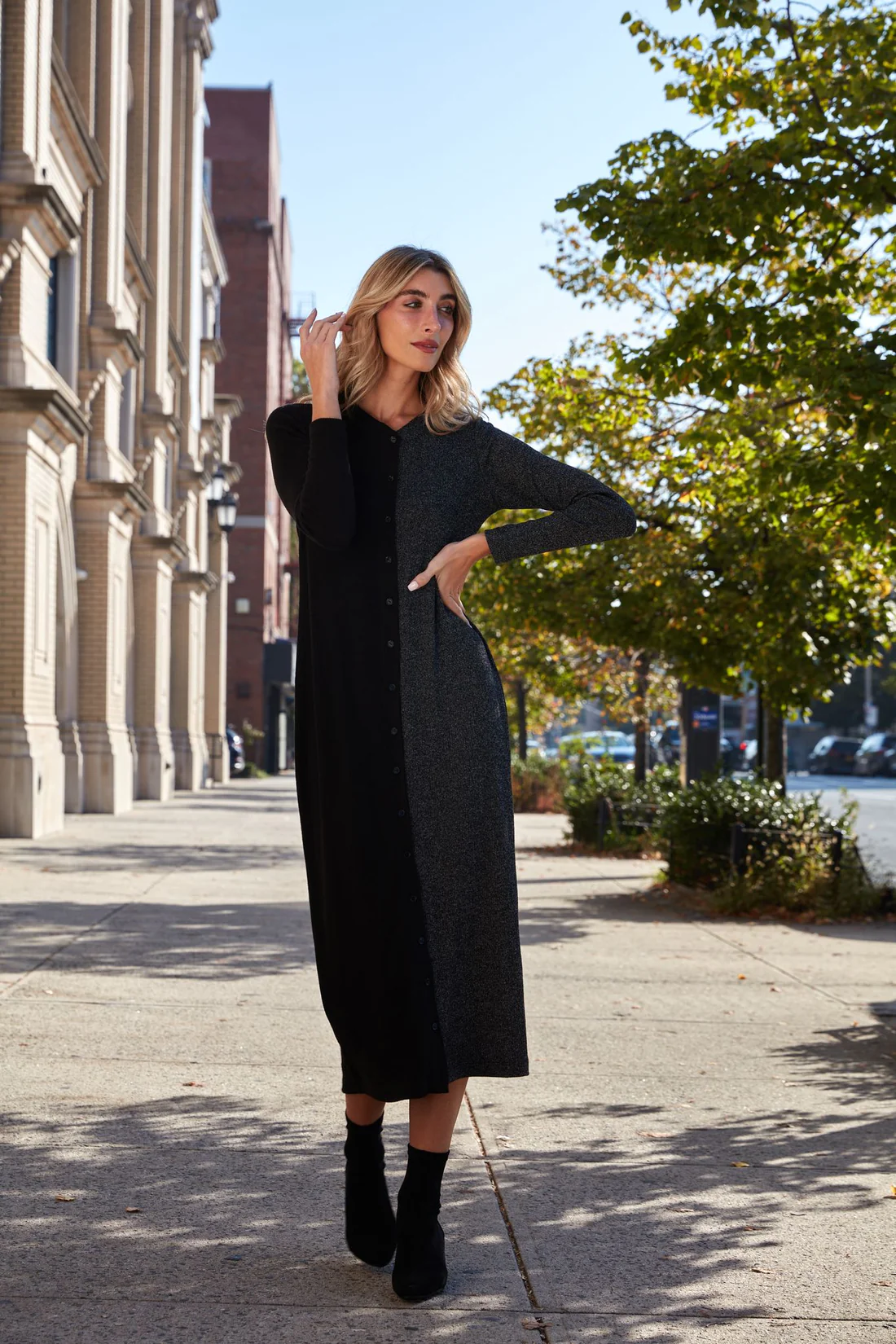Japparel Alexa Colorblock Dress