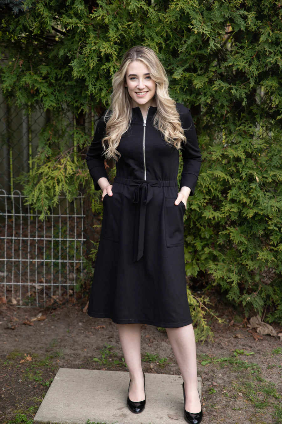 Black Utility Dress
