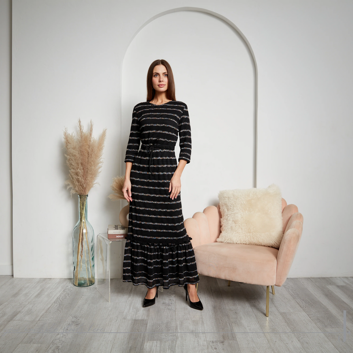 Shai Cotton Knit Dress - Japparel