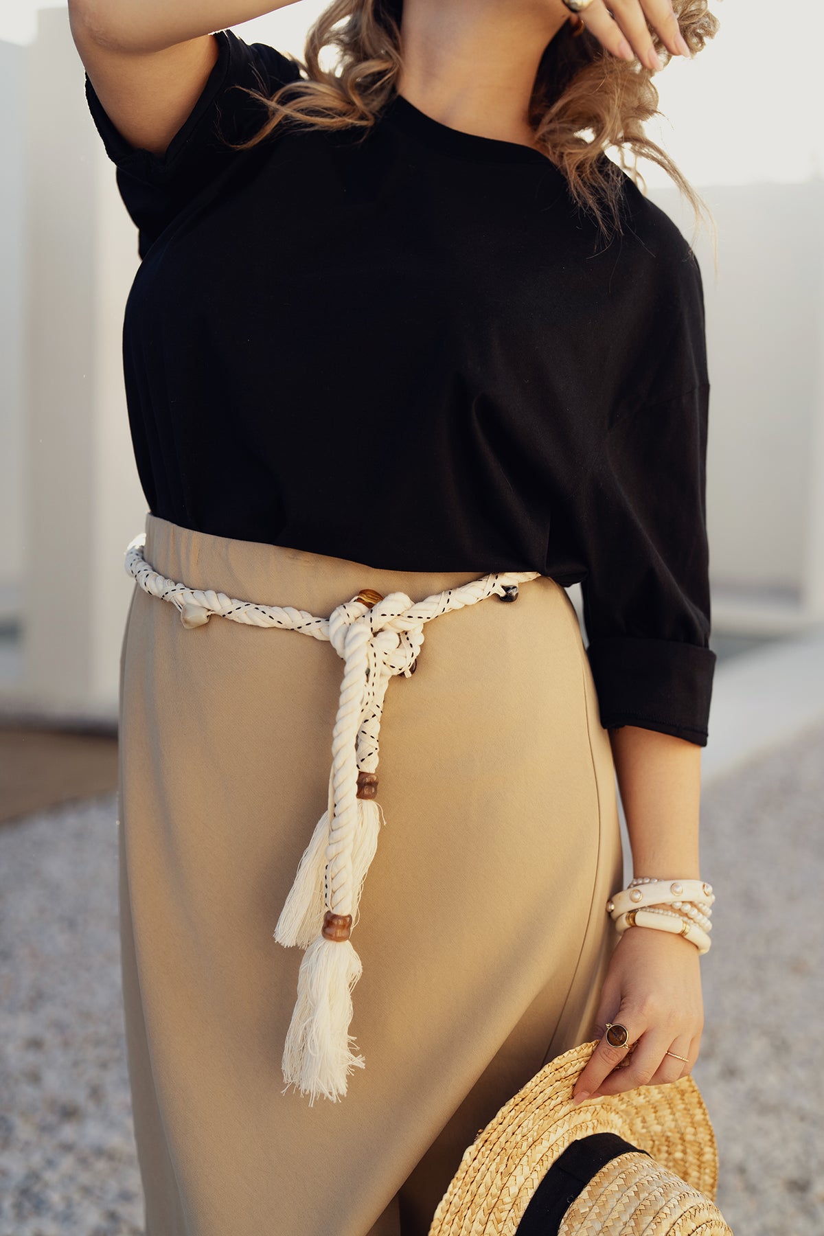 Slim A-line Skirt