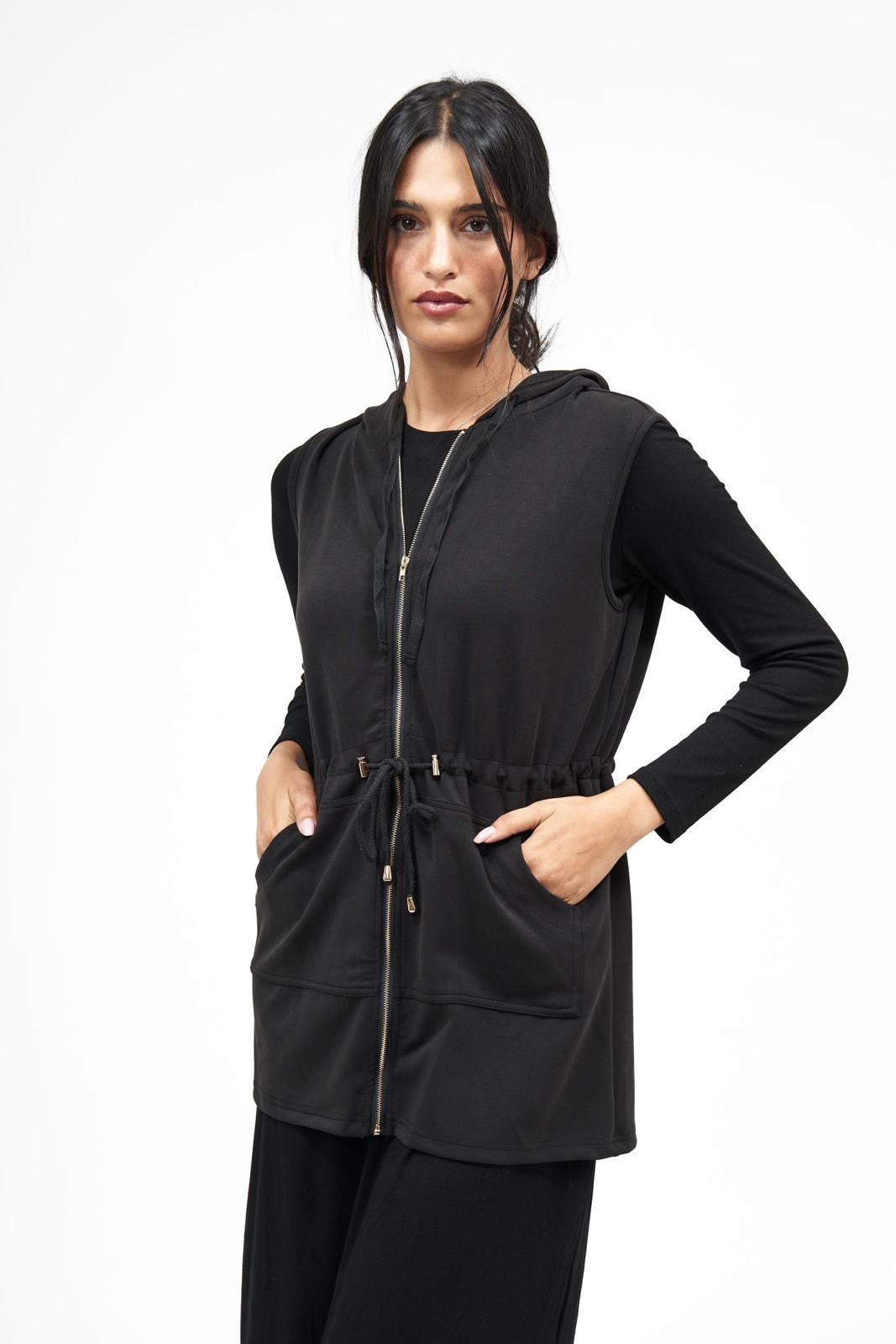 Hoodie Vest