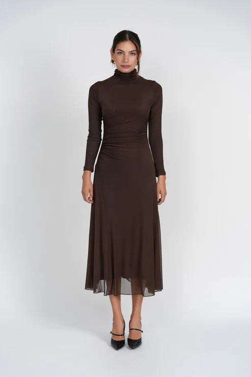 Stretch Mesh Delilah Dress