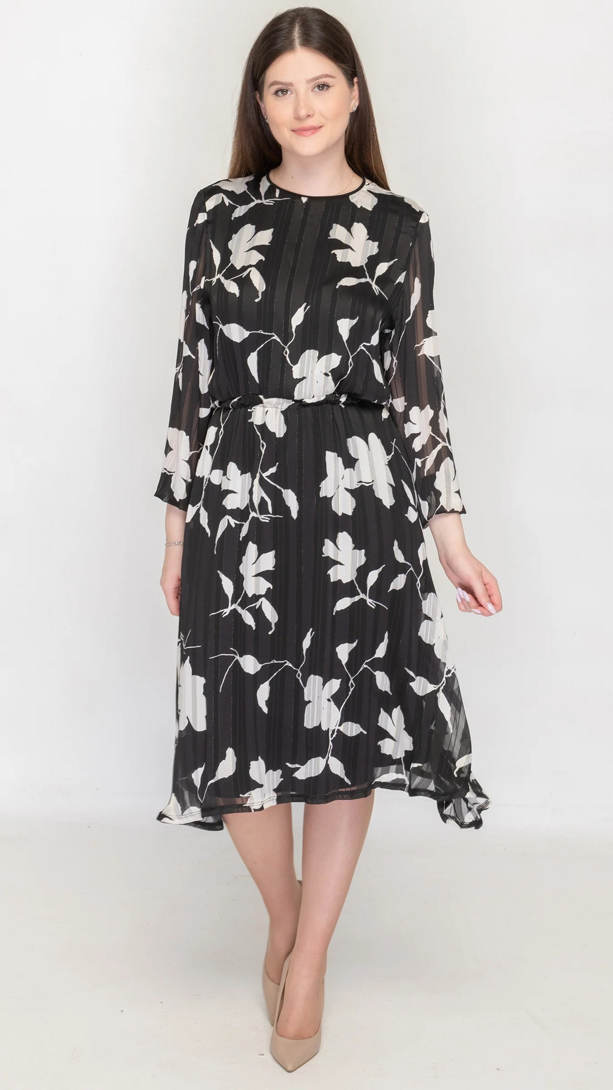 Cinched Waist Dress