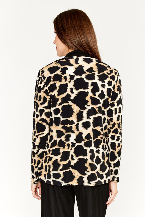 Frank Lyman Animal Print Cardigan 233131