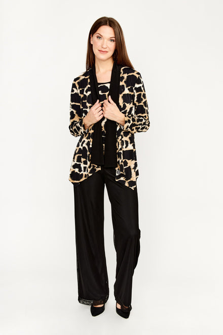 Frank Lyman Animal Print Cardigan 233131