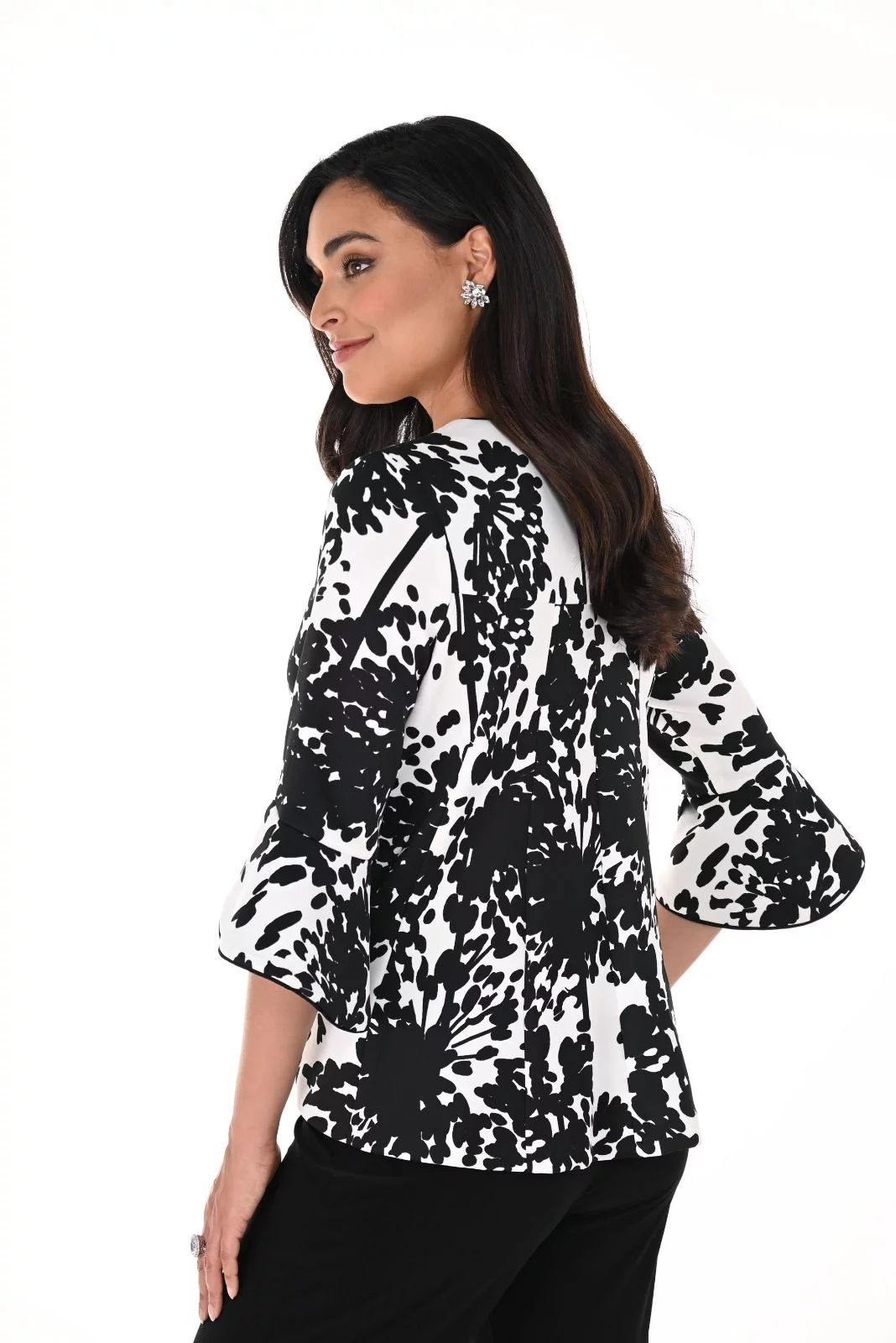Frank Lyman Off-White/Black Jacket - 248141
