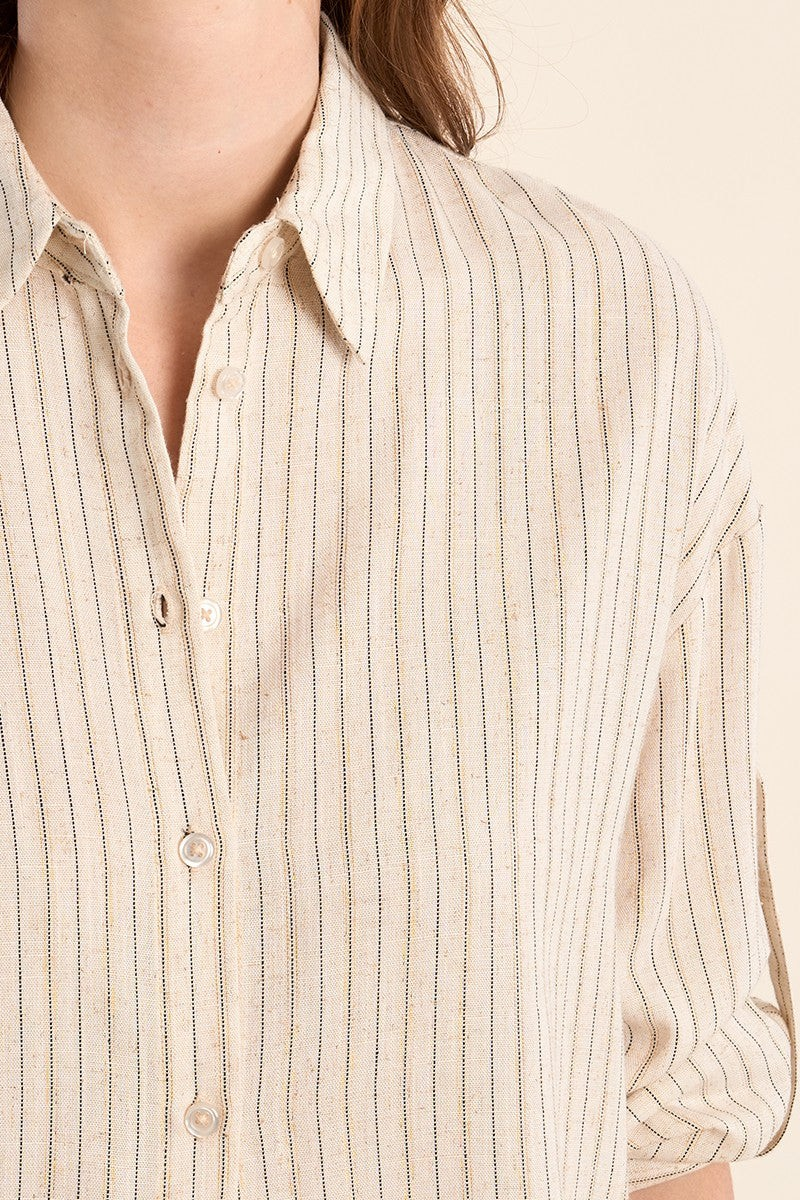 LADIES WOVEN SHIRT