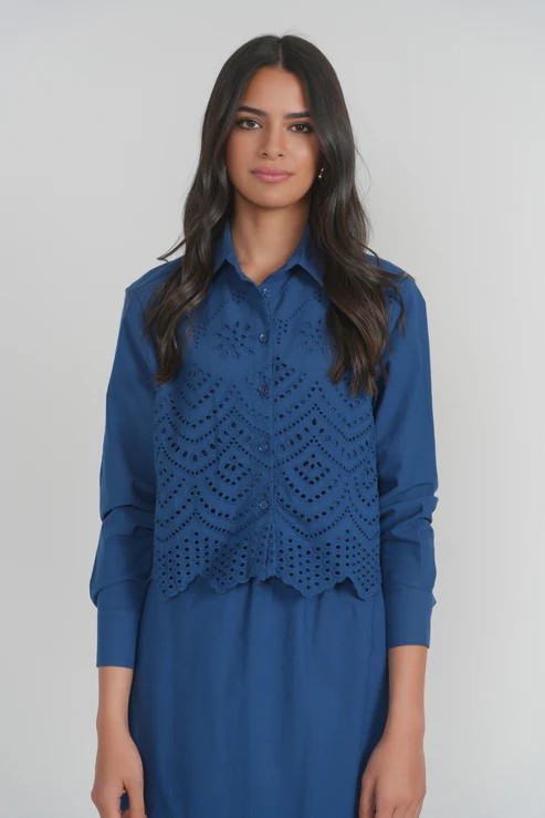 Rhodes Navy 2pc Set
