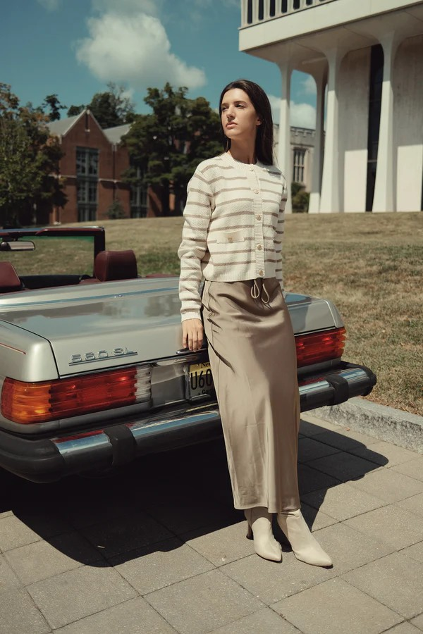 Luxe Satin Slip Skirt