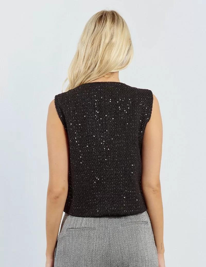 Tweed Vest