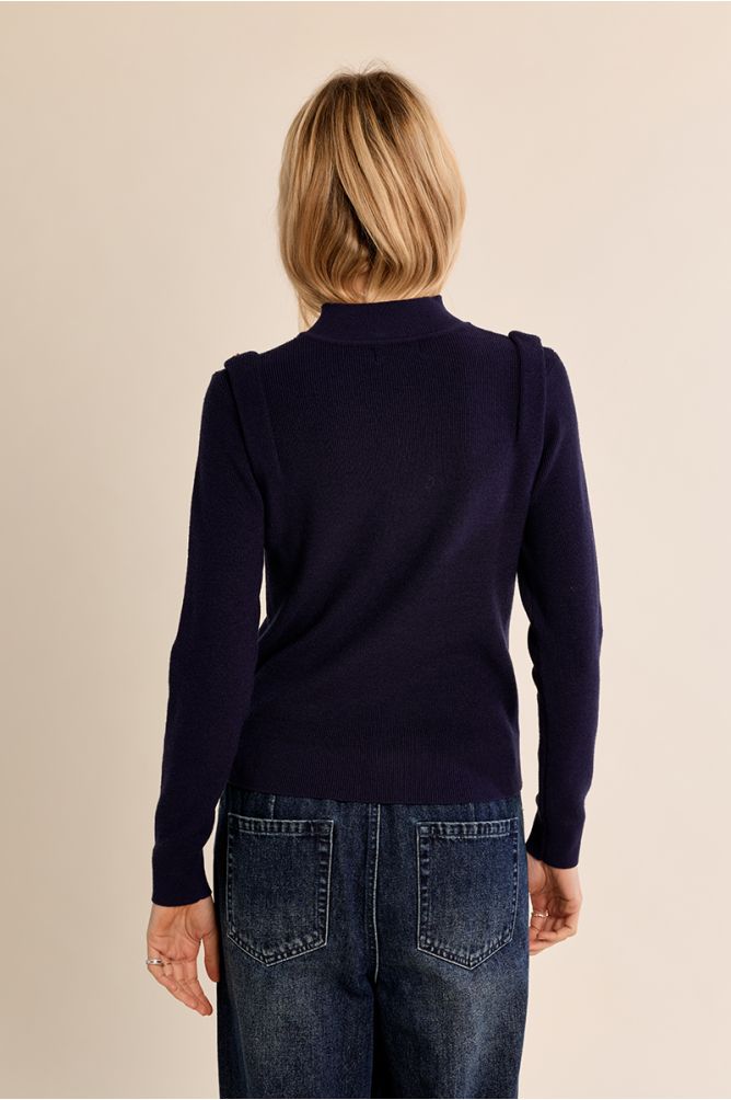 High Collar Sweater