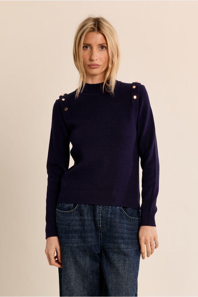High Collar Sweater