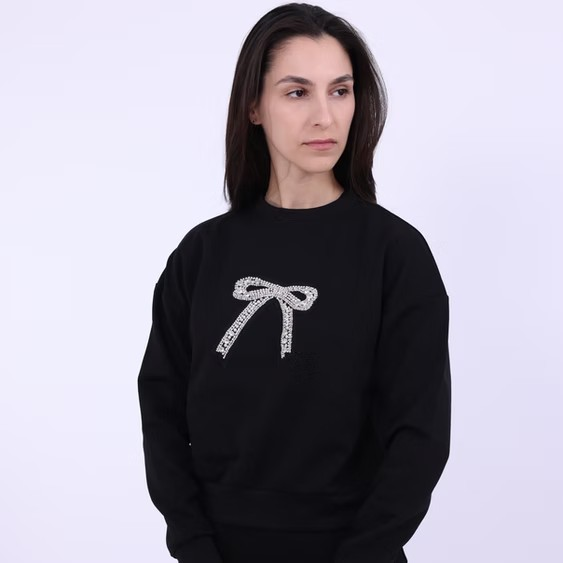Jewel Bow Sweatshirt